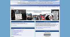 Desktop Screenshot of islam-deutschland.info